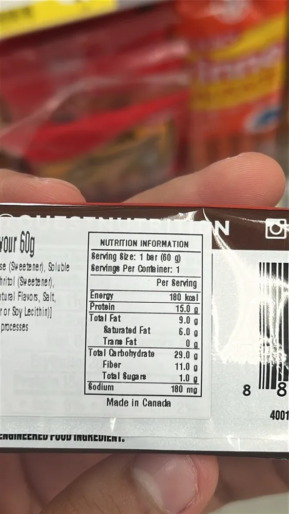 QUEST PROTEIN BAR