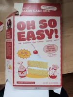 Spiced Yellow Cake Mix (Unprepared)