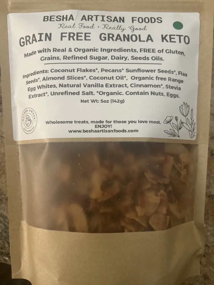 Grain Free Granola Keto