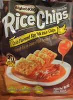 Rice chips - Crab Flavoured Egg Yolk