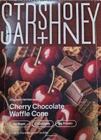 Cherry Chocolate Waffle Cone
