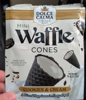 Mini Waffle Cones - Cookies & Cream