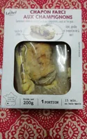 Chapon farci aux champignons