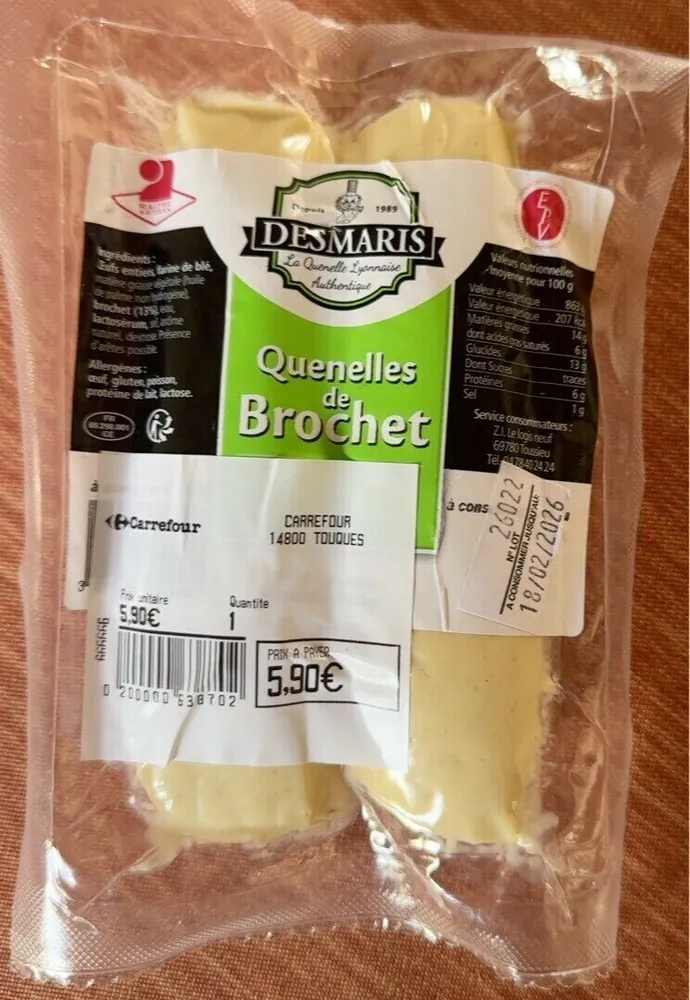 Quenelles de brochet