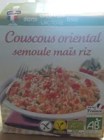 Couscous oriental semoule maïs riz