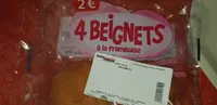 Beignets à la framboise décongelés