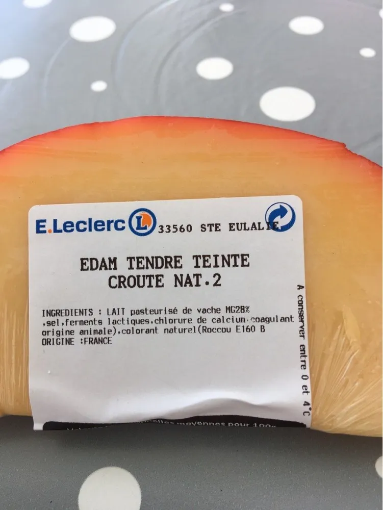 Edam tendre teinte croute nat.2