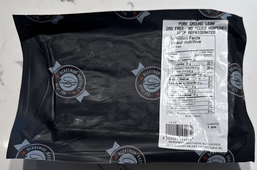 Pork Ground Lean
