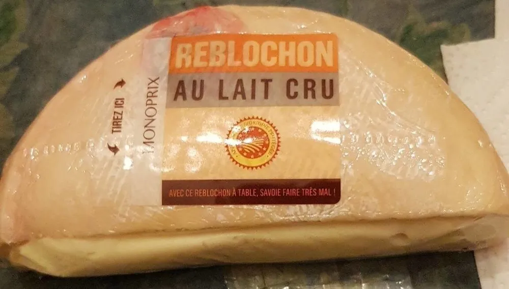 Reblochon au lait cru