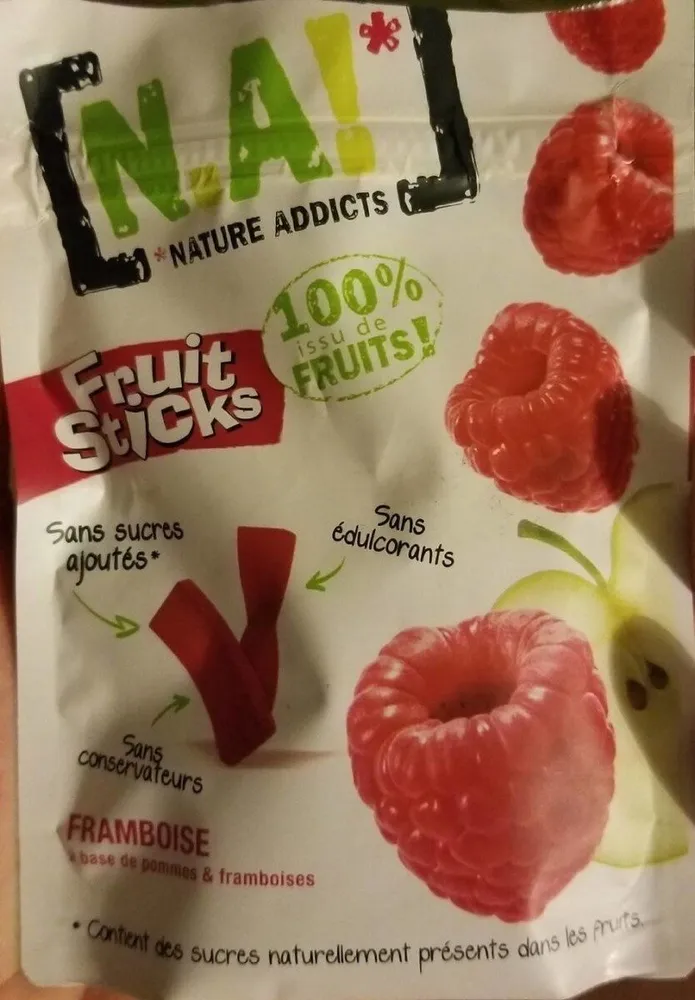 Fruit stick framboise
