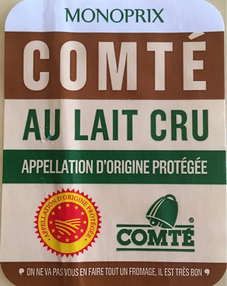 Comté au lait cru