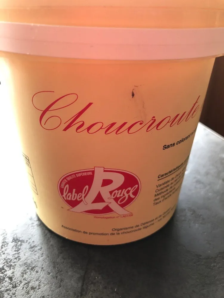 Choucroute cuisinee