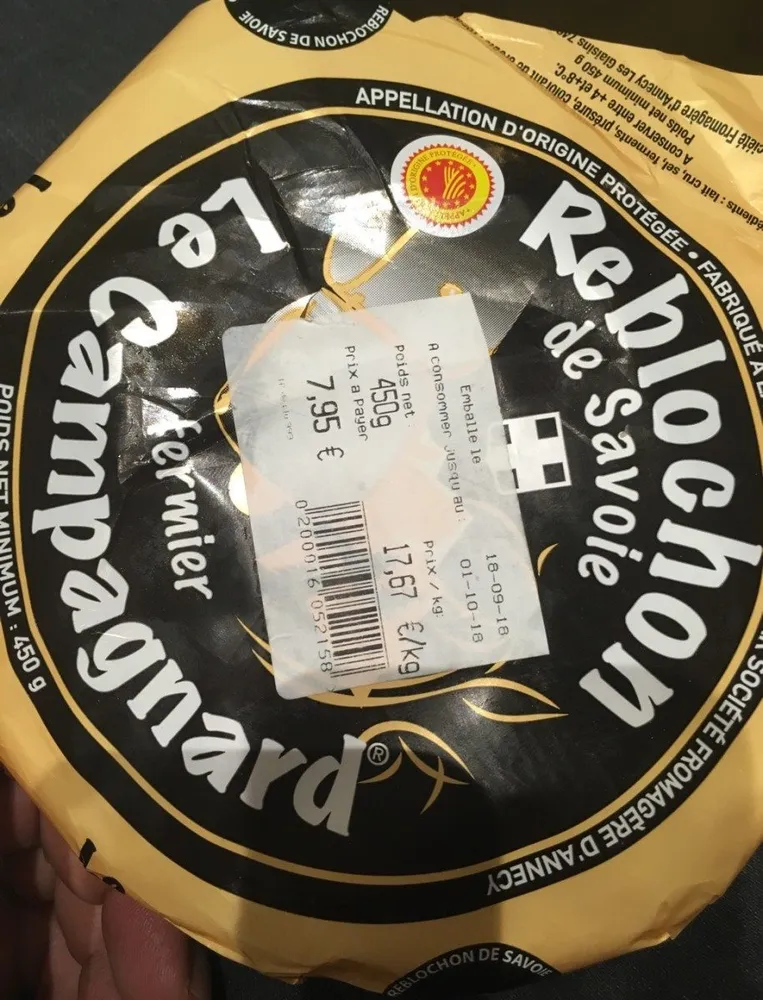 Reblochon de savoie fermier