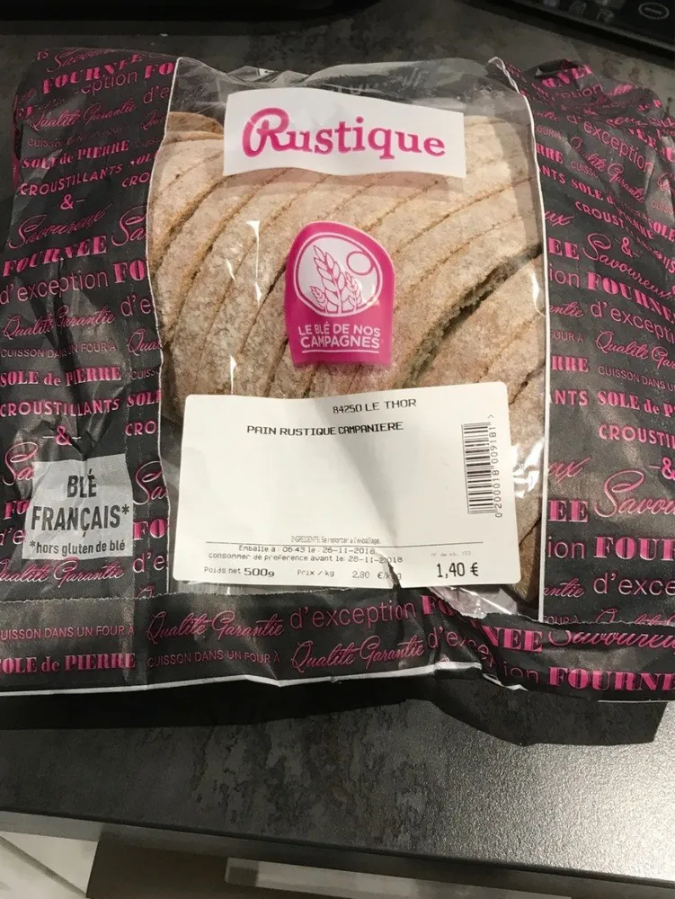 Pain rustique