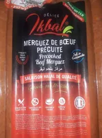 Merguez de boeuf  precuite