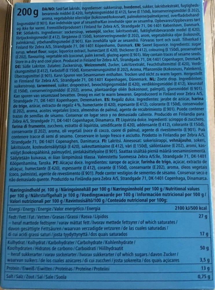 Finsk Lakrids