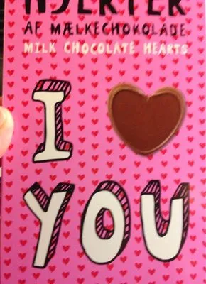 Milk chocolate hearts