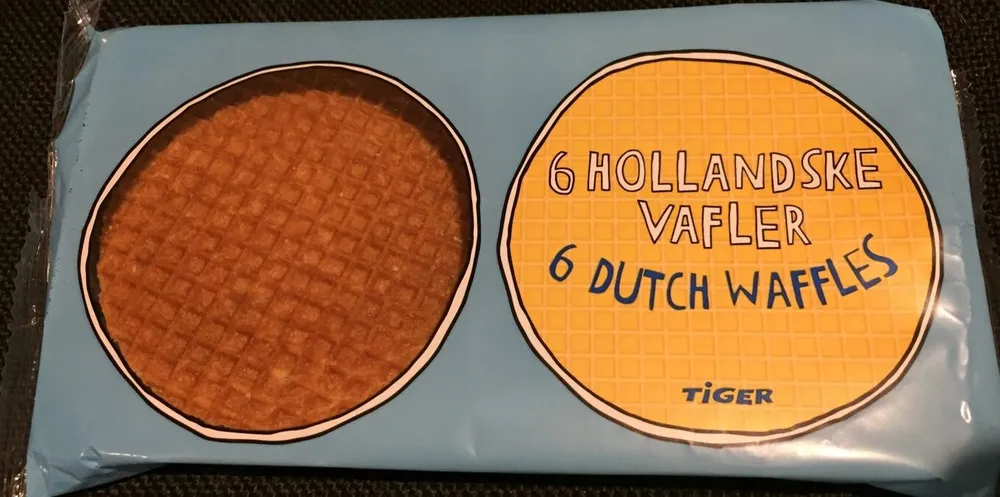 6 dutch waffles