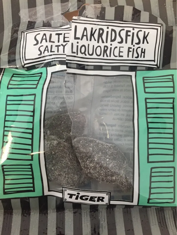 Salty liquorice fish