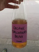 Organic pomegranate drink