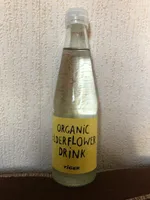 Organic elderflower drink