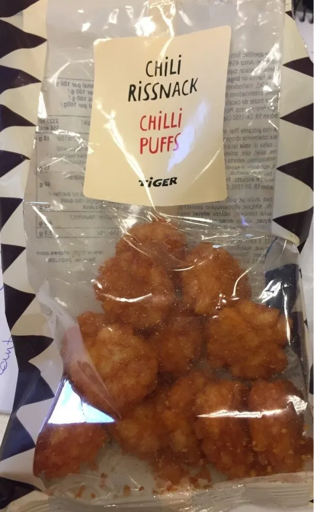 Chilli puffs