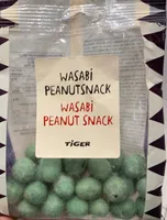 Wasabi peanut snack