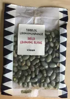 Fèves edamame grillées, salées