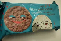 Rice cakes with milk chocolate
