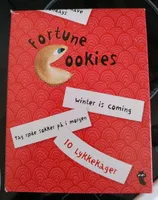 Fortune cookies