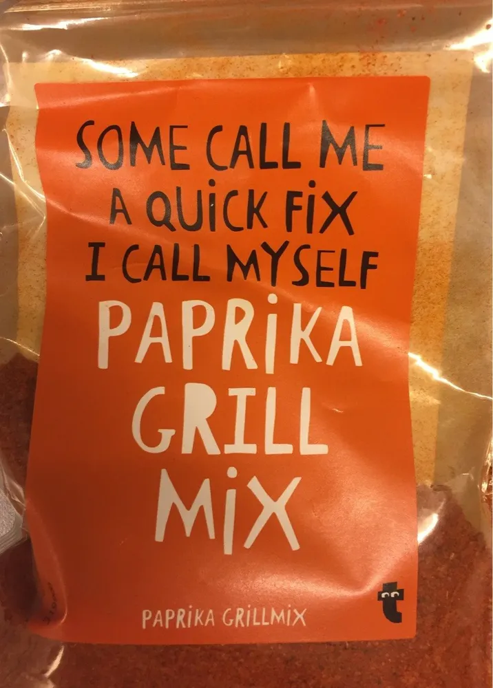 Paprika grill mix