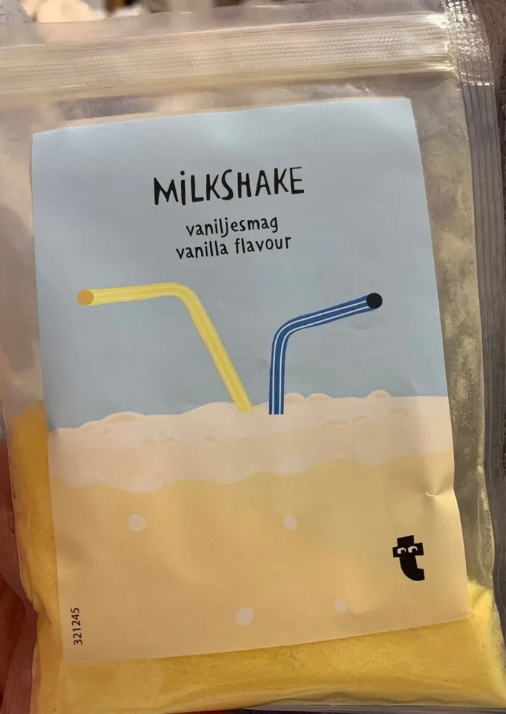 milkshake vanilla flavour