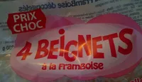 Beignets à la framboise