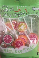 Piruletas sabor frutas