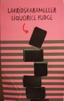 Liquorice Fudge