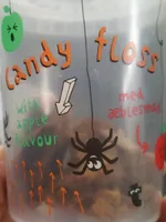 Candy floss with apple flavour