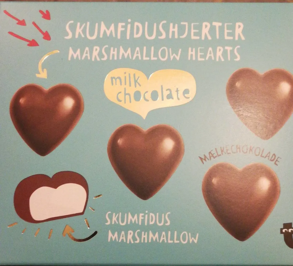 Marshmallow hearts