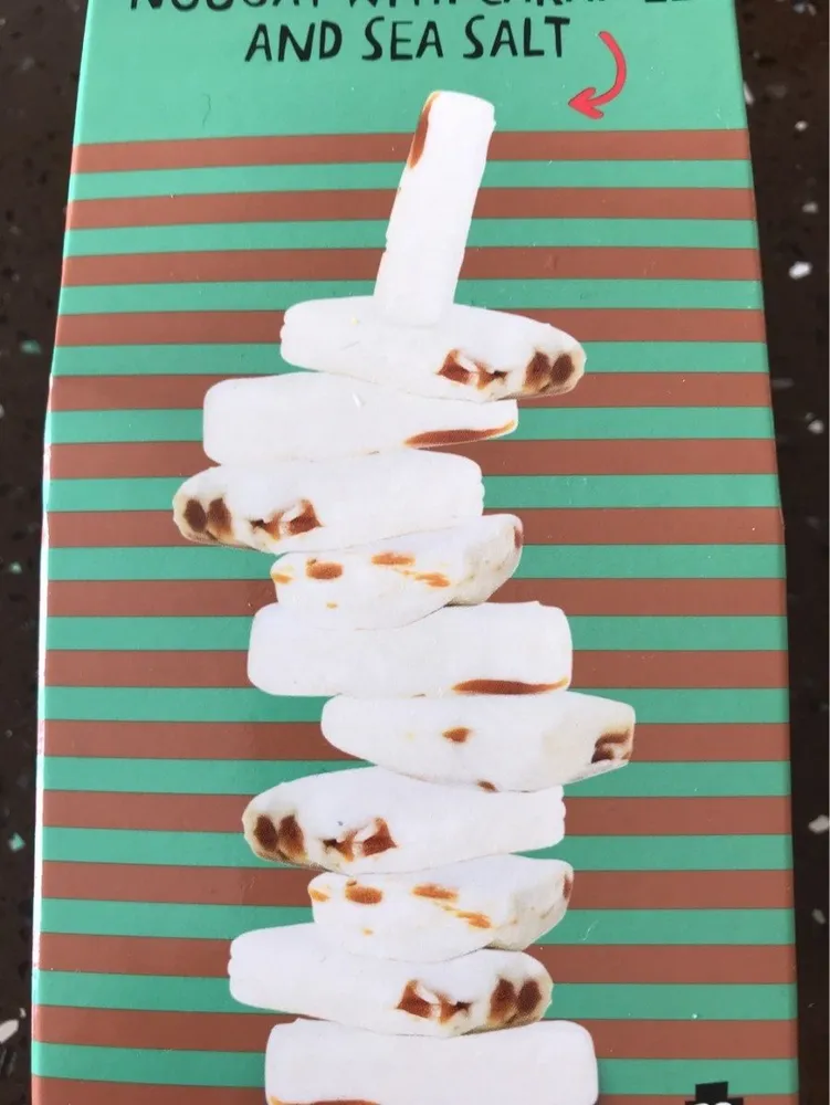 Nougat avec caramel