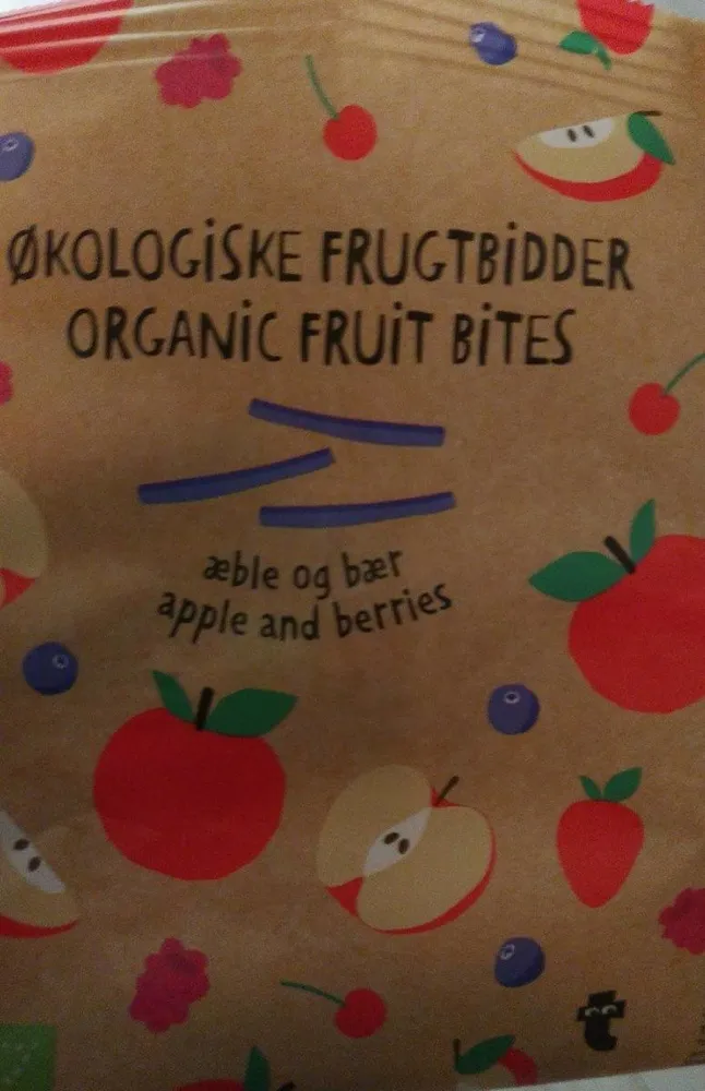 Organic fruit bites