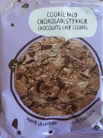 Cookie med chokoladestykker
