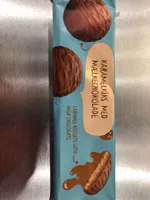 Milk chocolate caramel biscuit