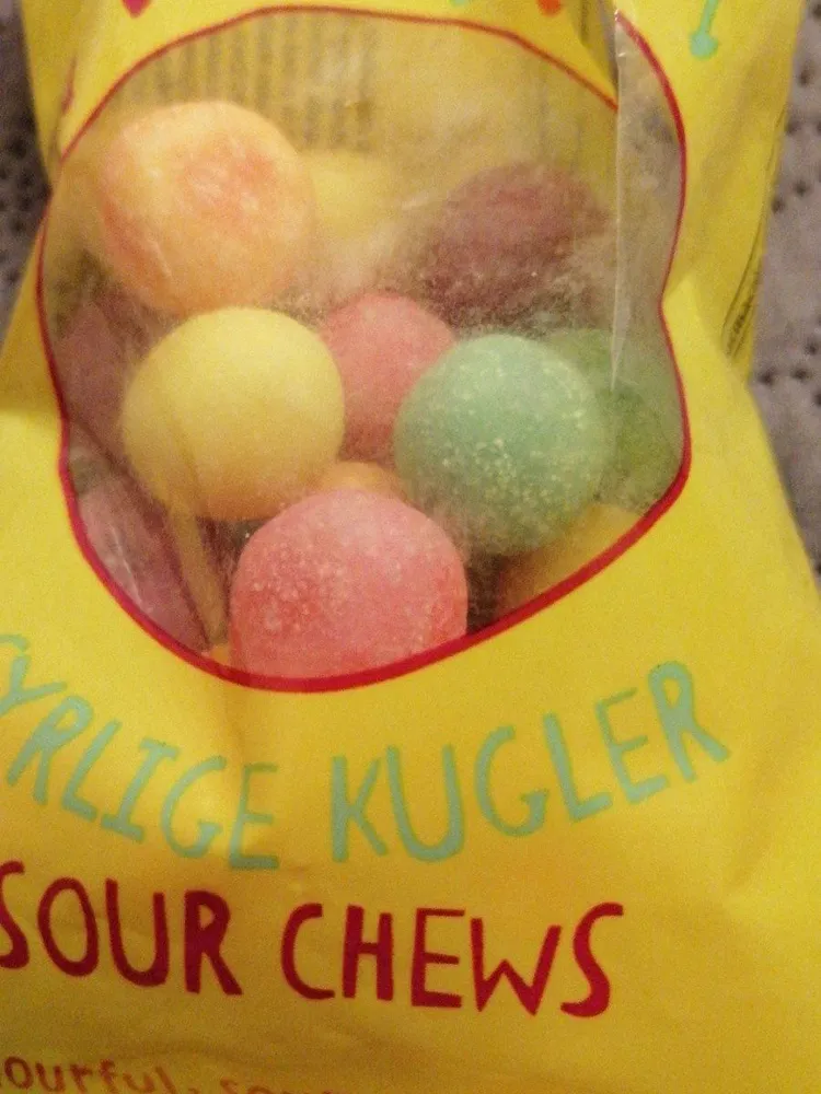 Syrlige kugler sour chews