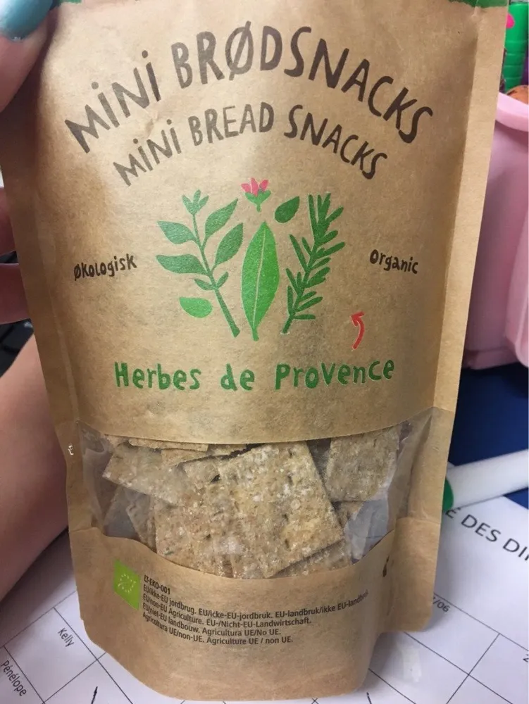 Mini snacks herbes de provences