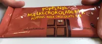 Poppende Mælkechokoladebar