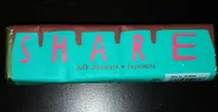 Share milk chocolate + hazelnuts