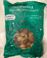 Pebernødder Mini Christmas Cookies