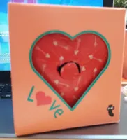 Coeur en chocolat au lait