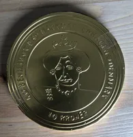 Pièce de monaie en chocolat