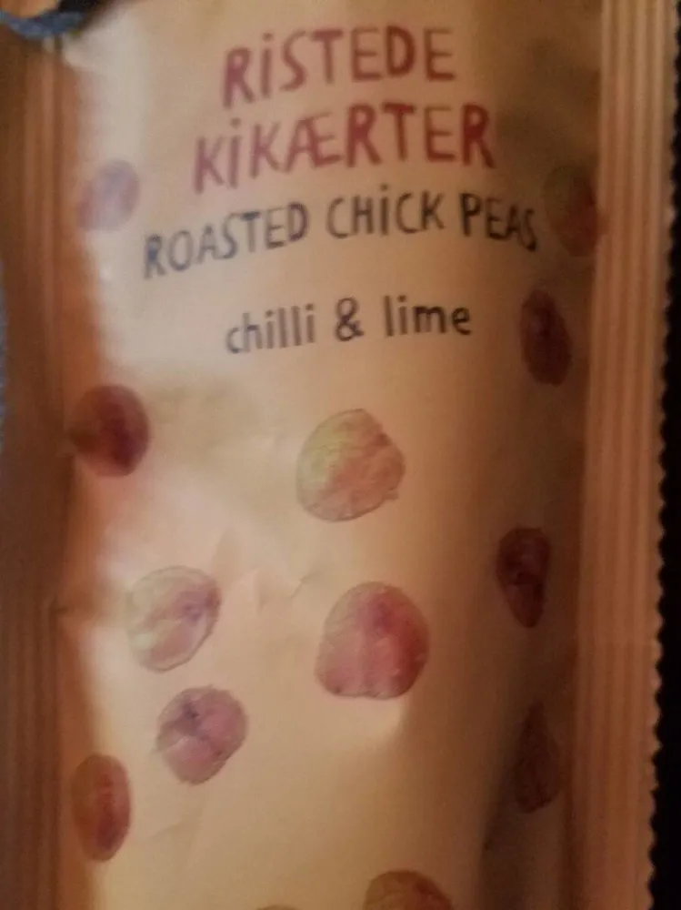 Roasted chick peas chilli lime