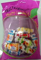 Fruity caramels